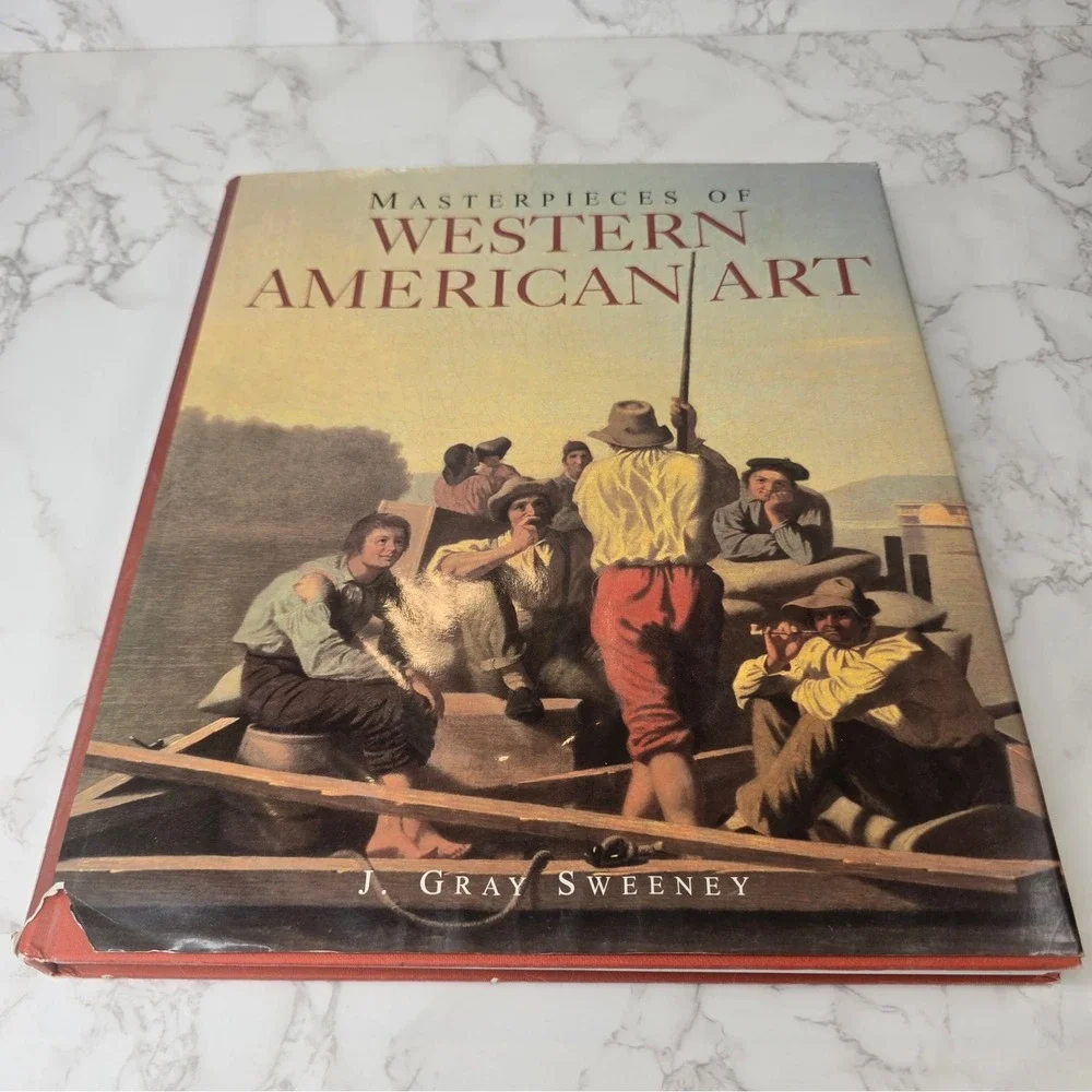 Masterpieces of Western American Art J Gray Sweeney Hardcover Book 1996 Crescent